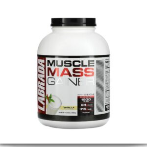 Labrada Nutrition, Muscle Mass Gainer with Creatine, Vanilla, 6 lbs