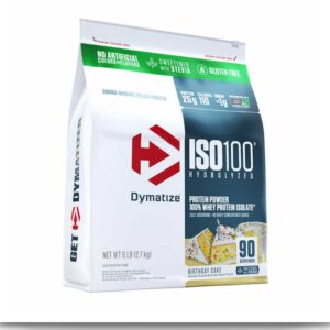 Dymatize ISO 100 (Birthday Cake) , 6 Lbs
