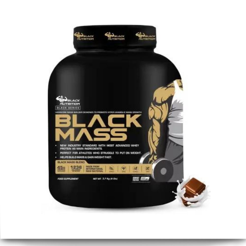 Black Nutrition - Black Mass Gainers (2.7 kg)